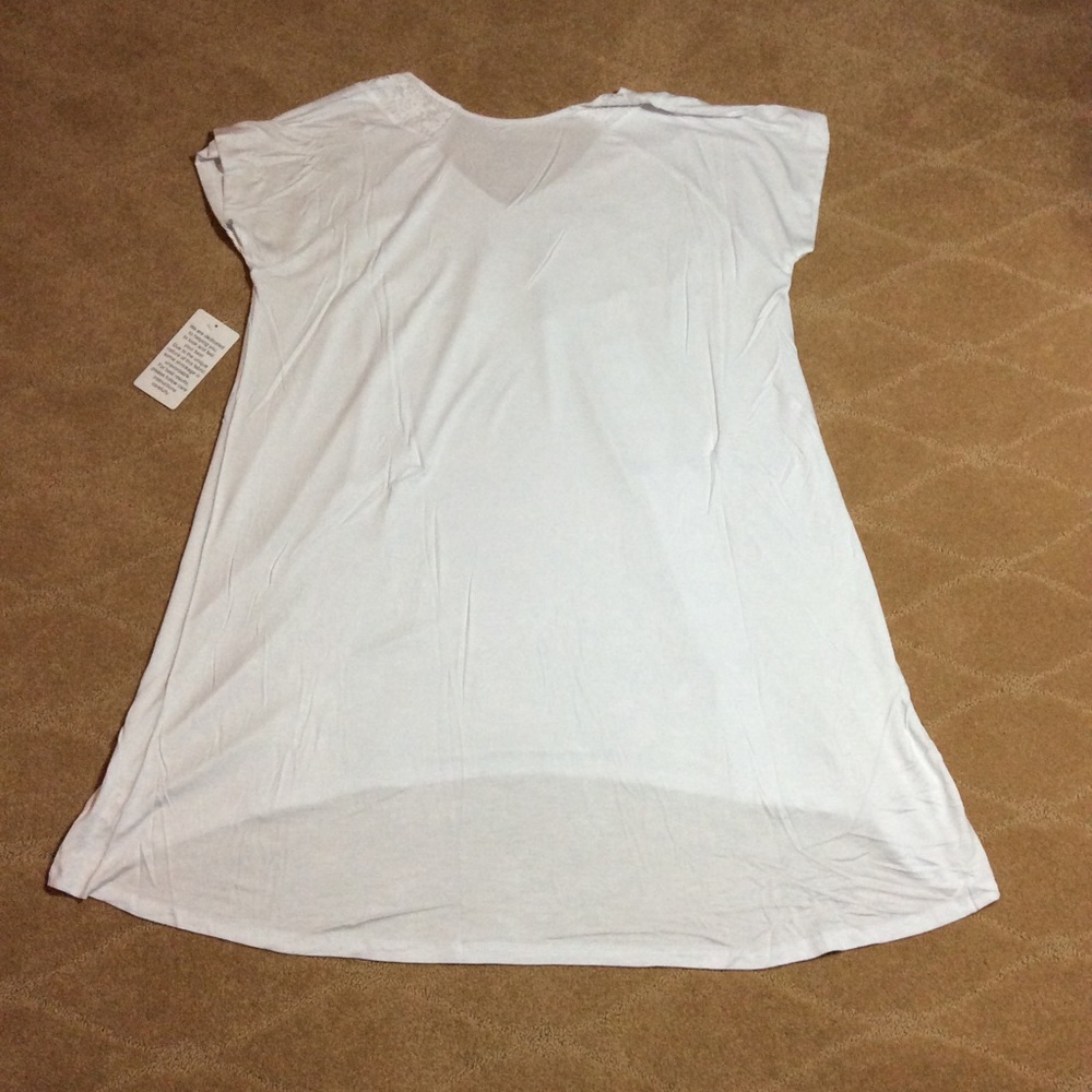 Roaman’s NWT Crochet Swing Tunic, Medium 14/16 - Picture 4 of 4